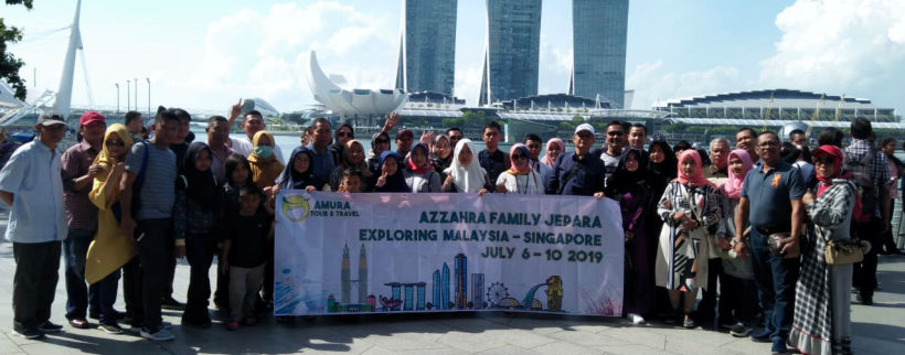 Azzahra Family Jepara Road to Malaysia Singapore
